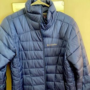 Blue Columbia winter jacket